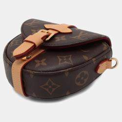 Pre Owned Louis Vuitton Brown Monogram Micro Chantilly
