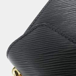 Pre Owned Louis Vuitton Black Epi Twist MM Shoulder Bag