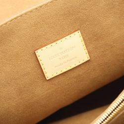 Pre Owned Louis Vuitton Dauphine Soft GM Shoulder Bag In Monogram Leather Brown
