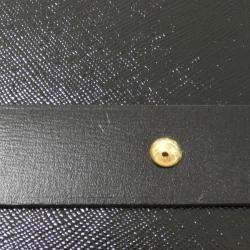 Pre Owned Louis Vuitton Black/Brown Monogram Petite Malle Shoulder Bag