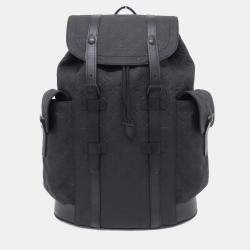 Pre Owned Louis Vuitton Taurillon Monogram Christopher Mm Backpack