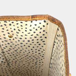 Pre Owned Louis Vuitton Monogram Pumpkin Dot Neverfull Mm Bag Tote Canvas White