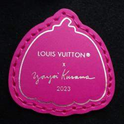 Pre Owned Louis Vuitton Monogram Empreinte Shoulder Bag Metis Mm Black/Pink Pumpkin