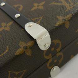 Pre Owned Louis Vuitton Monogram Macassar Wallet Trunk Clutch Bag