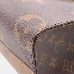 مملوكة مسبقًا حقيبة لوي فيتون اون ذا قو PM قماش مطلي بشعار مونوغرام جيانت عكسي بني وبيج