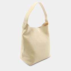 Pre Owned Louis Vuitton Lowkey Hobo Mm Shoulder Bag Leather Beige