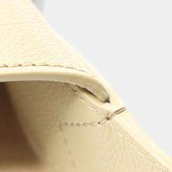 Pre Owned Louis Vuitton Lowkey Hobo Mm Shoulder Bag Leather Beige