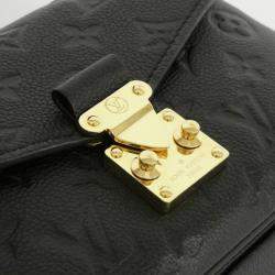 Pre Owned Louis Vuitton Monogram Empreinte Pochette Metis Ew Shoulder Bag