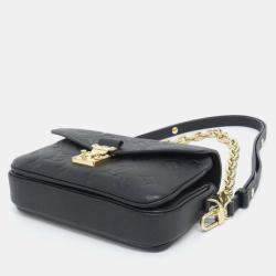 Pre Owned Louis Vuitton Monogram Empreinte Pochette Metis Ew Shoulder Bag