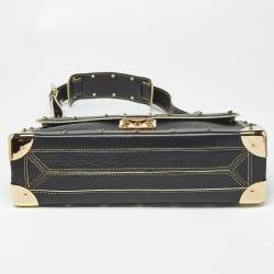 Pre Owned Louis Vuitton Black Suhali Leather Le Talentueux Bag