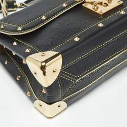Pre Owned Louis Vuitton Black Suhali Leather Le Talentueux Bag