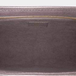Pre Owned Louis Vuitton Grey Monogram Empreinte Studded Saint Germain PM