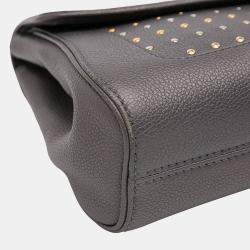 Pre Owned Louis Vuitton Grey Monogram Empreinte Studded Saint Germain PM