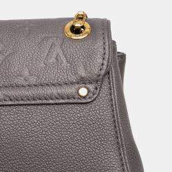 Pre Owned Louis Vuitton Grey Monogram Empreinte Studded Saint Germain PM
