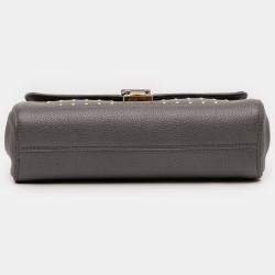 Pre Owned Louis Vuitton Grey Monogram Empreinte Studded Saint Germain PM