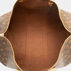 Pre Owned Louis Vuitton Brown Monogram Keepall Bandouliere 50