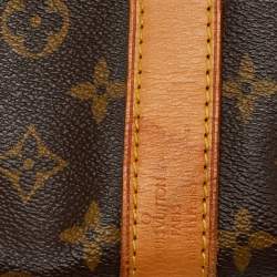 Pre Owned Louis Vuitton Monogram Canvas Keepall Bandoulière 60 Bag