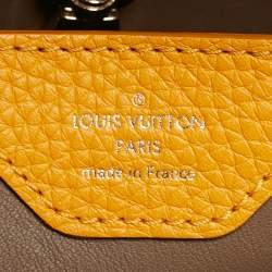 Pre Owned Louis Vuitton Safran Leather Capucines BB Bag