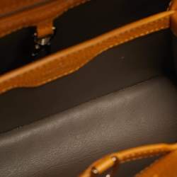 Pre Owned Louis Vuitton Safran Leather Capucines BB Bag