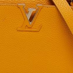 Pre Owned Louis Vuitton Safran Leather Capucines BB Bag