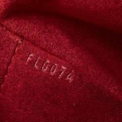 Pre Owned Louis Vuitton White Monogram Multicolore Canvas Theda GM Bag