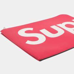 Pre Owned Louis Vuitton Red Supreme Epi Pochette Jour GM