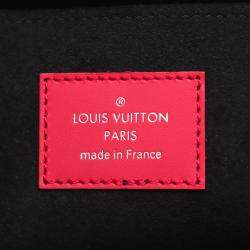 Pre Owned Louis Vuitton Red Supreme Epi Pochette Jour GM