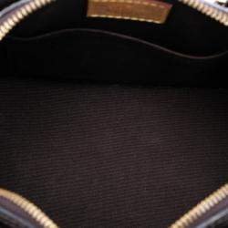 Pre Owned Louis Vuitton Purple Monogram Vernis Alma BB