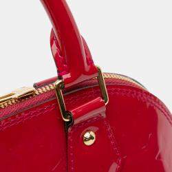 Pre Owned Louis Vuitton Monogram Vernis Alma BB