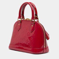 Pre Owned Louis Vuitton Monogram Vernis Alma BB