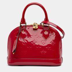 Pre Owned Louis Vuitton Monogram Vernis Alma BB
