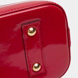 Pre Owned Louis Vuitton Monogram Vernis Alma BB