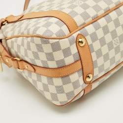 مملوكة مسبقًا حقيبة لوي فيتون ستريسا PM كانفاس داميير أزور