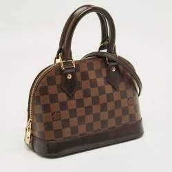 Pre Owned Louis Vuitton Damier Ebene Canvas Alma BB Bag