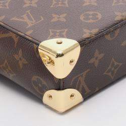 مملوكة مسبقًا Louis Vuitton Camera Box Brown Monogram Canvas Handbag