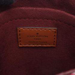 مملوكة مسبقًا حقيبة لوي فيتون منذ عام 1854 بيتيت ساك بلات حمراء كانفاس توت