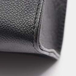 مملوكة مسبقًا Louis Vuitton On The Go PM Black Empriente Leather Tote Bag