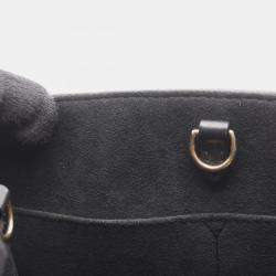 مملوكة مسبقًا Louis Vuitton On The Go PM Black Empriente Leather Tote Bag