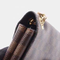 مملوكة مسبقًا حقيبة لويس فويتون فافين PM الكانفاس البني توت