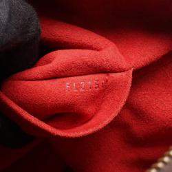 مملوكة مسبقًا حقيبة لوي فيتون تريفي جلد وقماش بني معالج