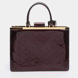 مملوكة مسبقًا Louis Vuitton Deesse GM Amarante Monogram Vernis Bag