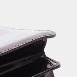 مملوكة مسبقًا Louis Vuitton Deesse GM Amarante Monogram Vernis Bag