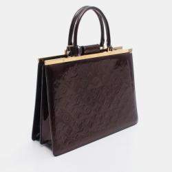 مملوكة مسبقًا Louis Vuitton Deesse GM Amarante Monogram Vernis Bag