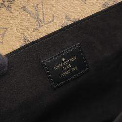 Pre Owned حقيبة لوي فيتون ميتيس كانفس بني كتف