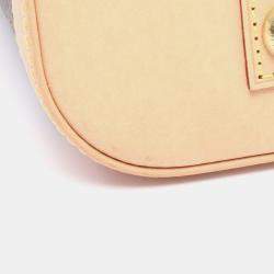 Pre Owned Louis Vuitton Alma Brown Monogram Canvas Leather Handbag