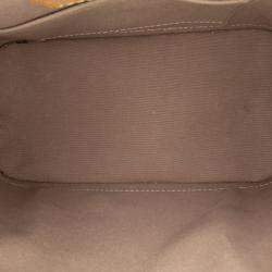 Pre Owned Louis Vuitton Gold Monogram Vernis Alma BB