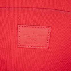 Pre Owned Louis Vuitton Red Monogram Vernis Pochette Felicie