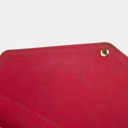 Pre Owned Louis Vuitton Red Monogram Vernis Pochette Felicie