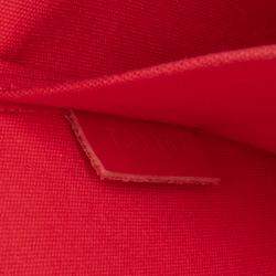 Pre Owned Louis Vuitton Red Monogram Vernis Pochette Felicie
