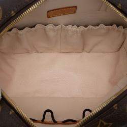 Pre Owned Louis Vuitton Brown Monogram Spontini